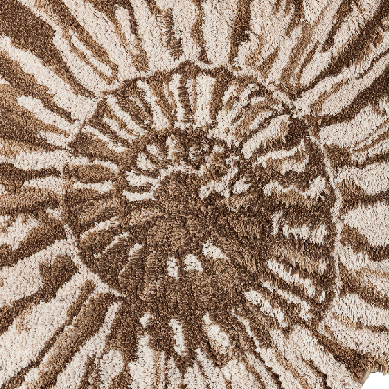 Graccioza Shell Bath Rug on bathroom floor