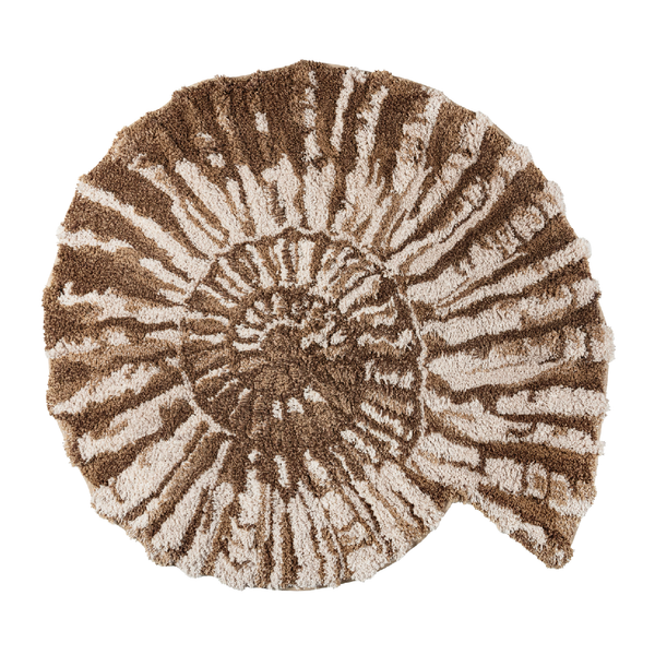 Graccioza Shell Bath Rug | Luxurious Comfort, Coastal Elegance - FLandB.com