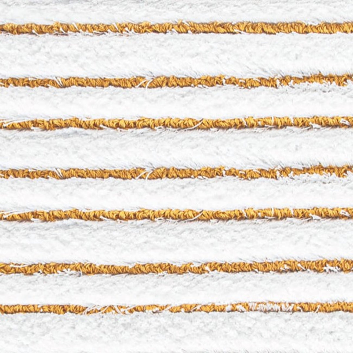 Swatch Sample of Graccioza Taormina Bath Rugs in Gold Color