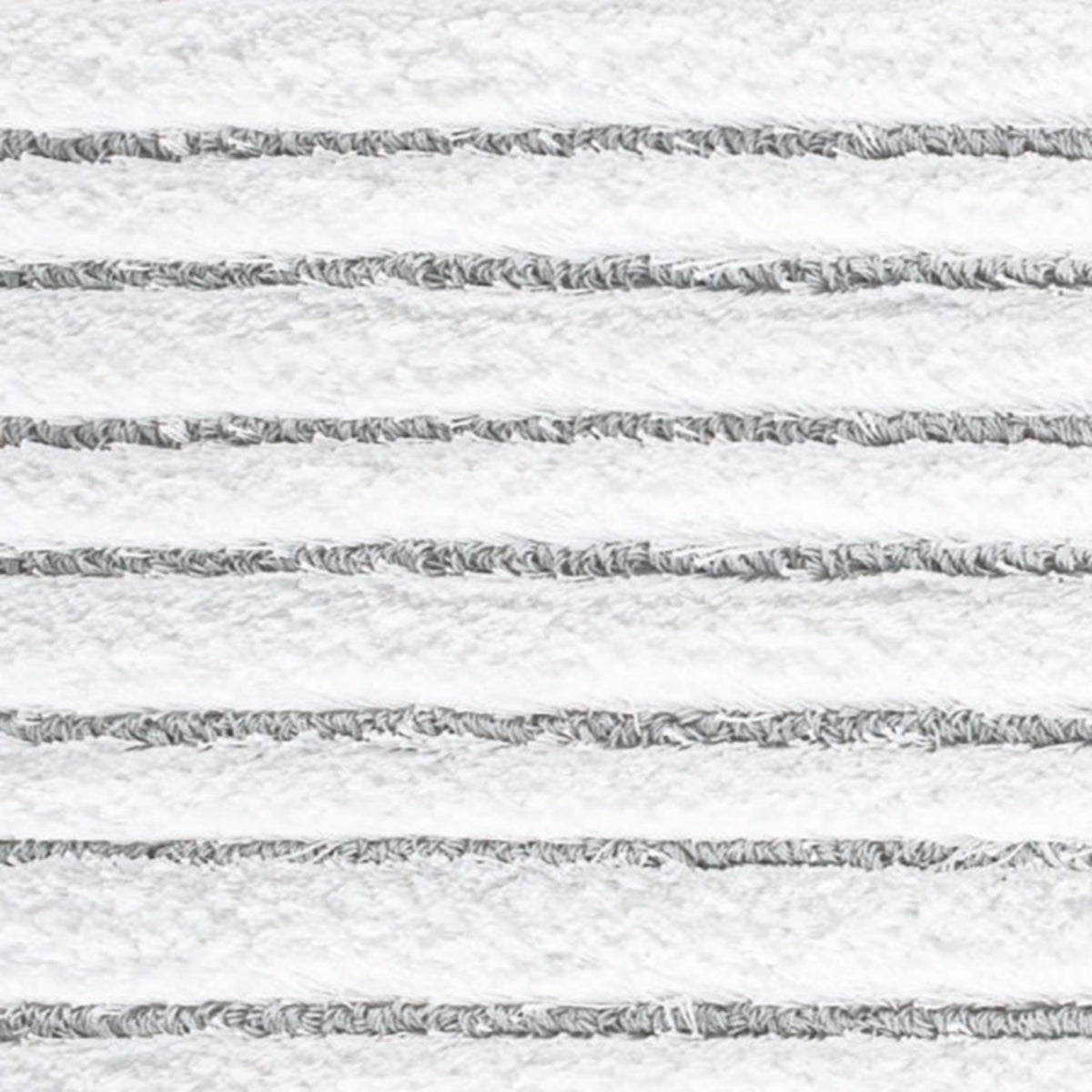 Swatch Sample of Graccioza Taormina Bath Rugs in Silver Color