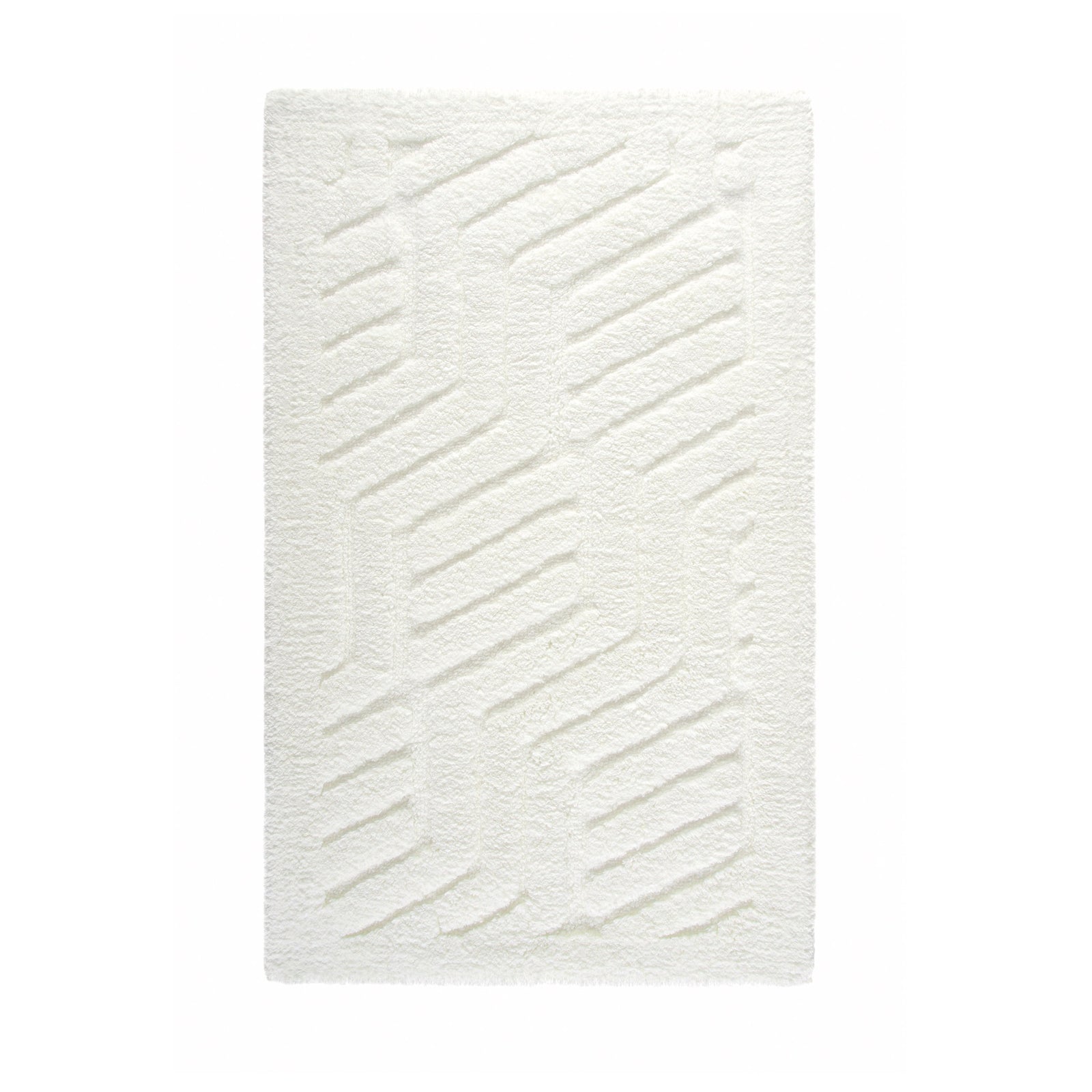 Silo Image of Graccioza Villari Bath Rugs in Color Snow