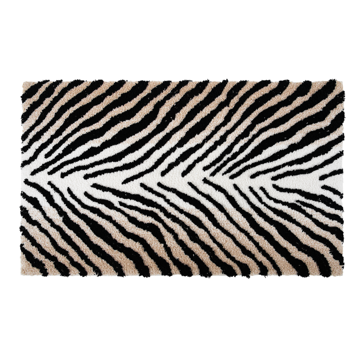 Graccioza Wild Bath Rug with Tiger-like pattern