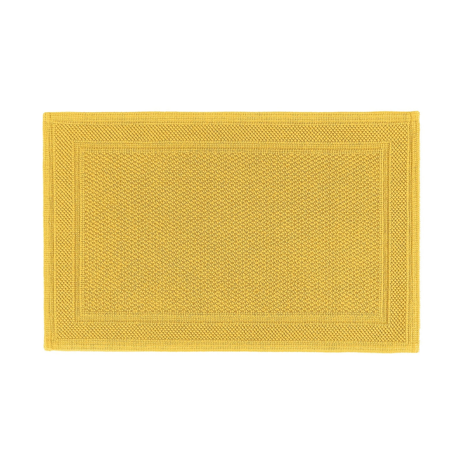 Graccioza Bee Waffle Bath Mat in Mustard