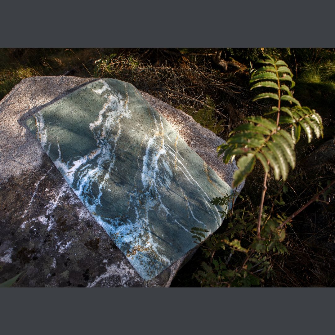 Abyss Habidecor Lipari Bath Rug - lifestyle outside image