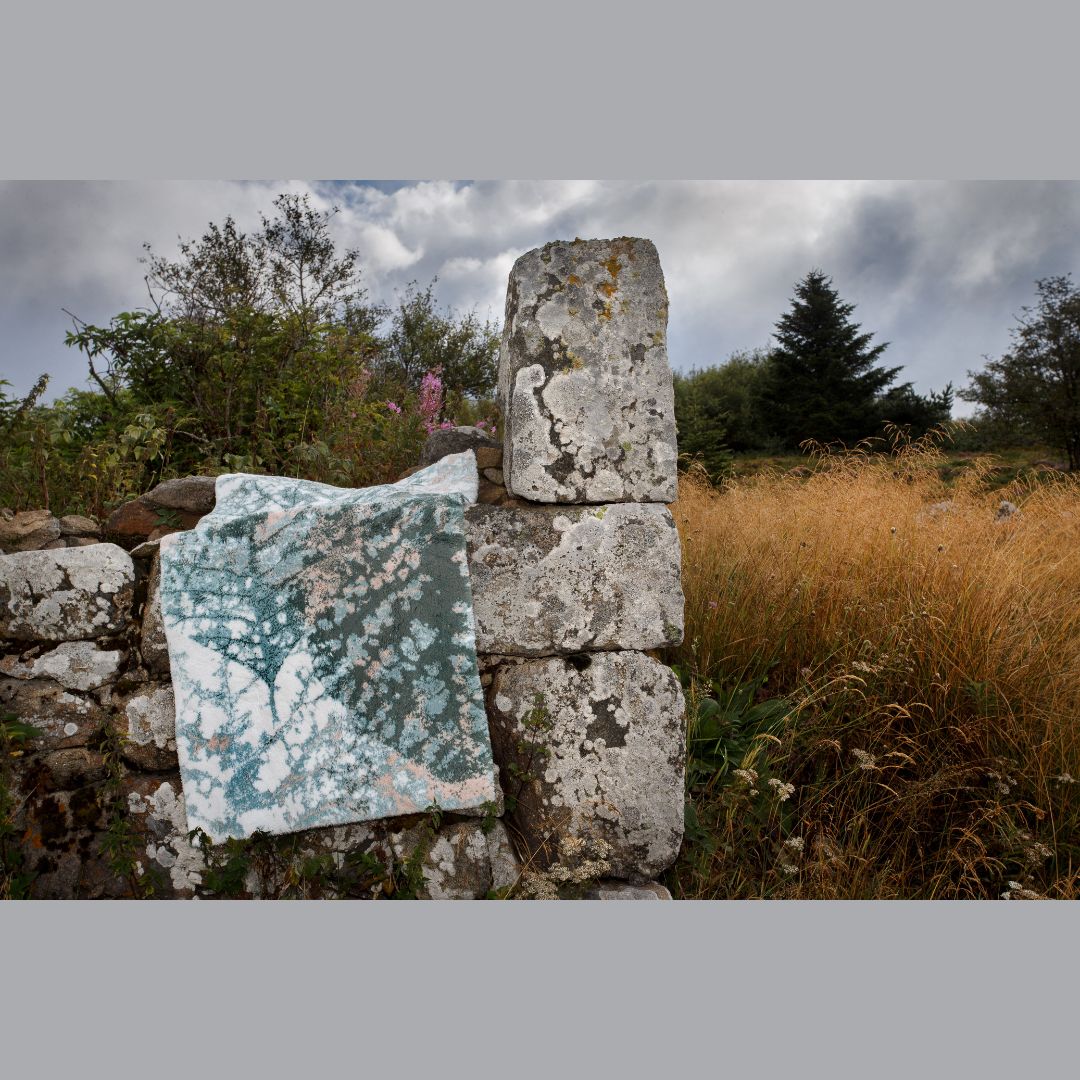 Abyss Habidecor Monoke Bath Rug - lifestyle outdoor image