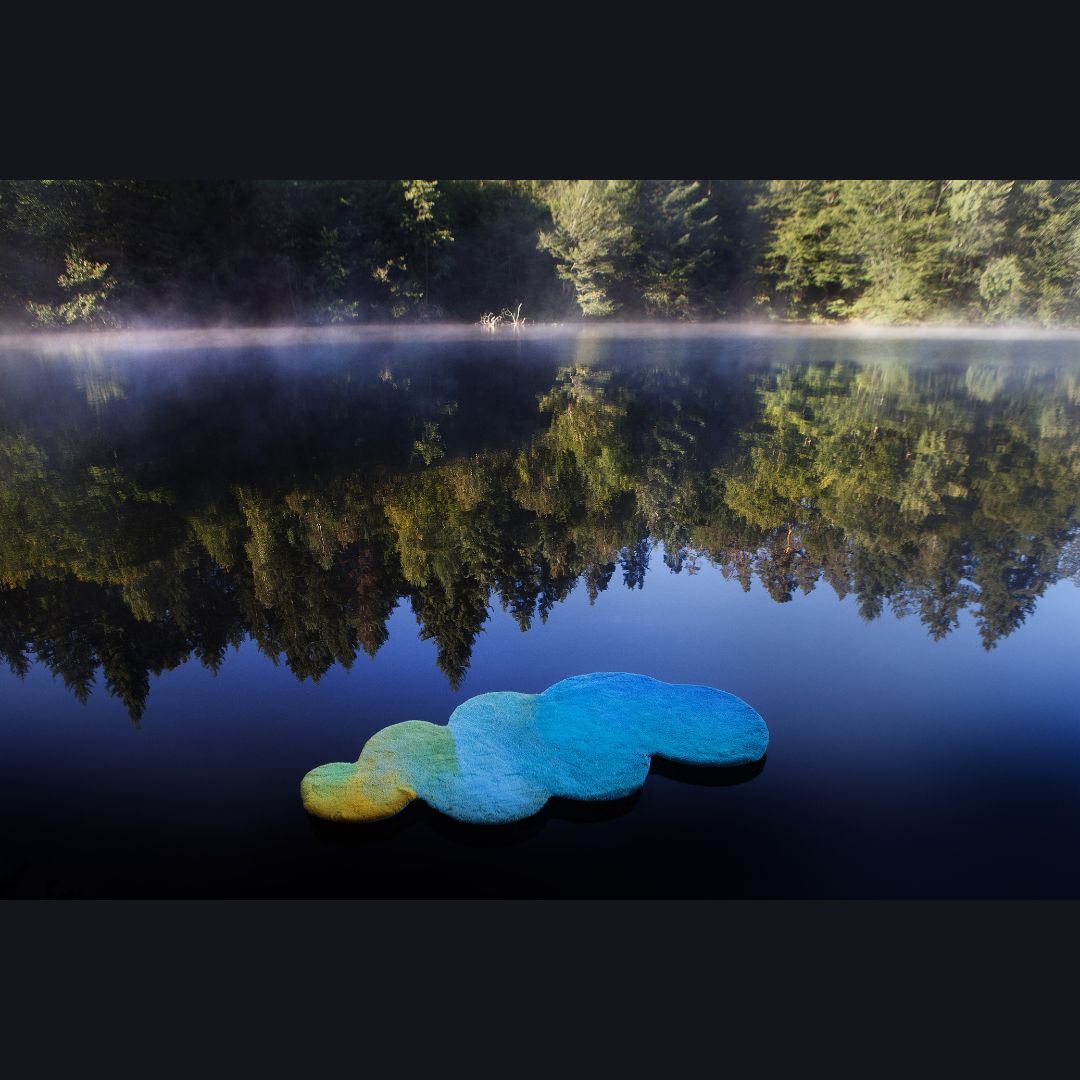 Abyss Habidecor Odity Bath Rug - lifestyle outdoor image