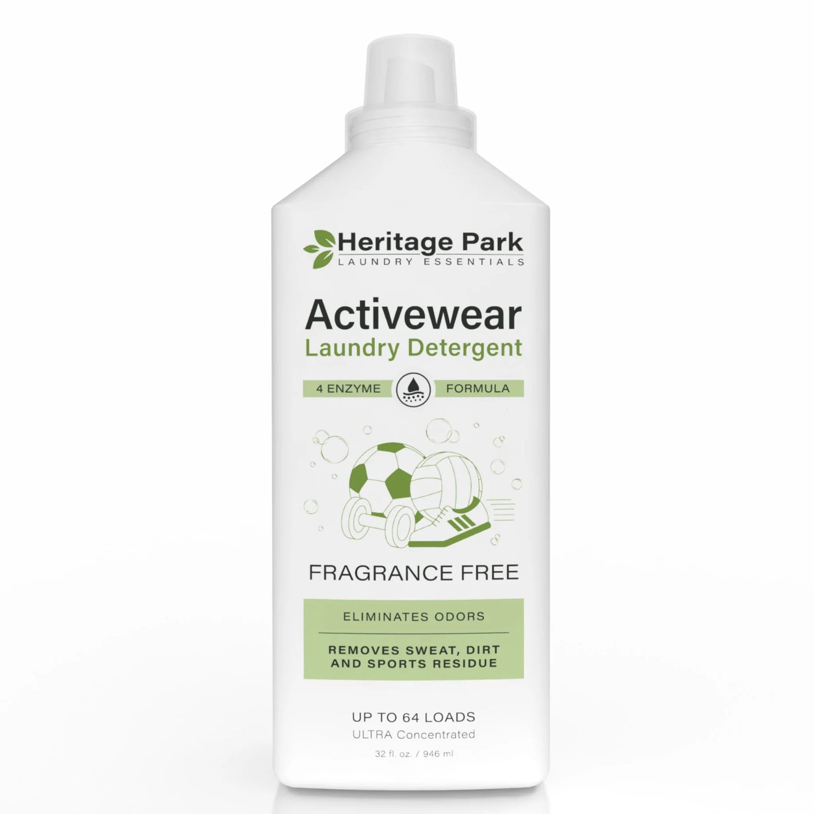 Heritage Park Activewear Laundry Detergent - 32 oz silo image