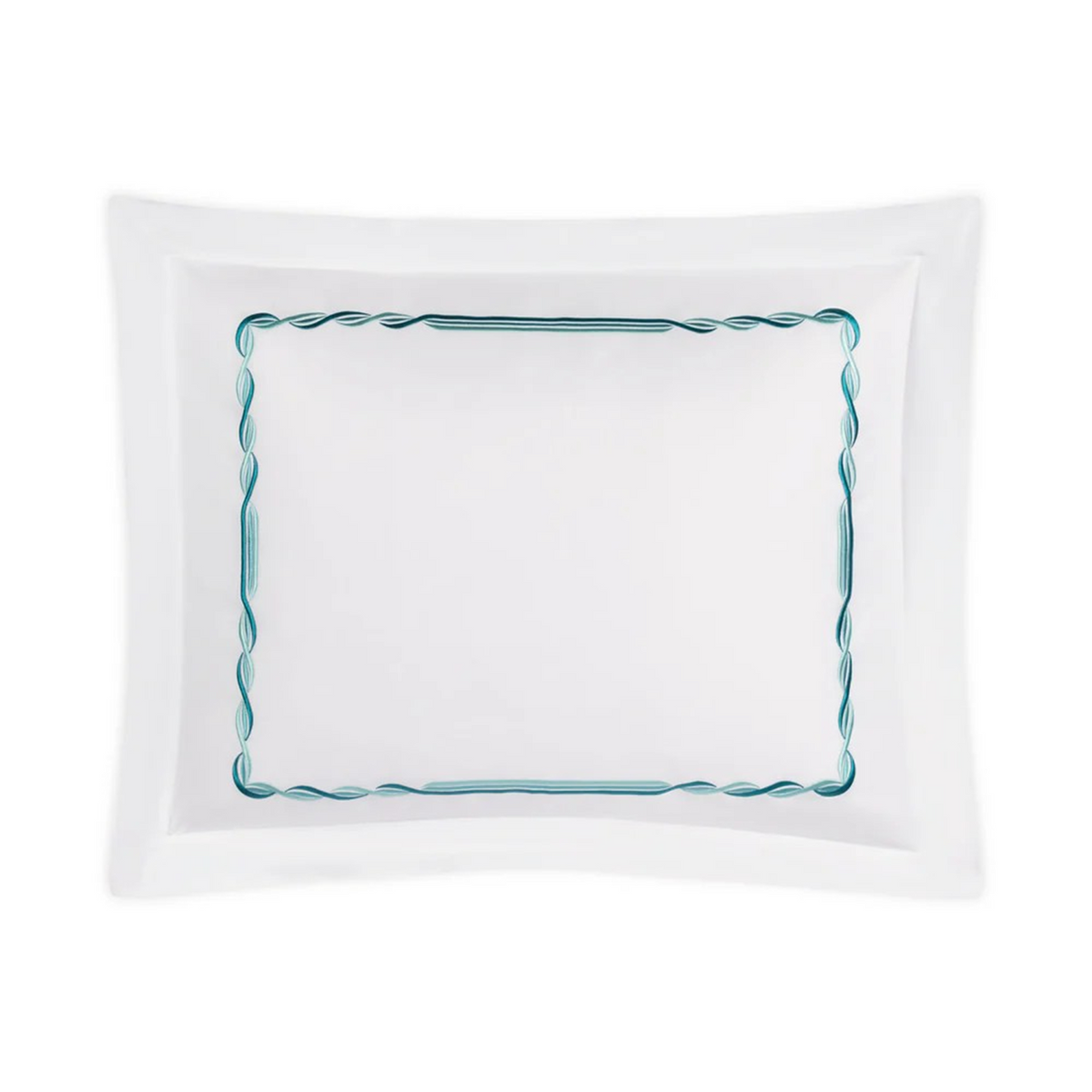 Sham Image of Home Treasures Cadence Bedding in Aqua Color