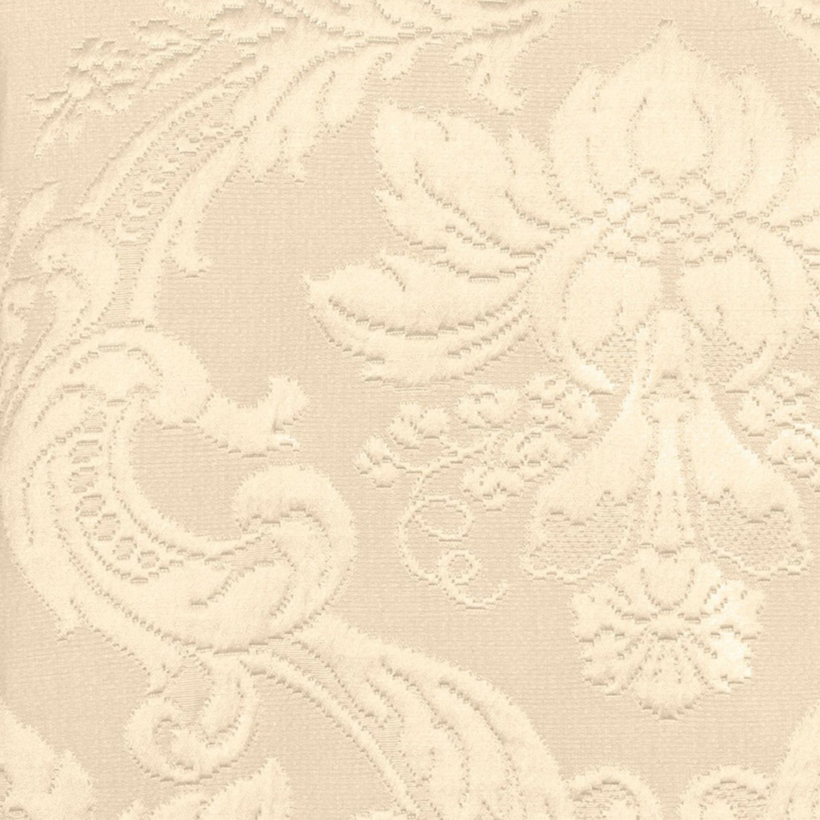 Folded Coverlet of Home Treasures Chelsea Bedding in Ecru Color