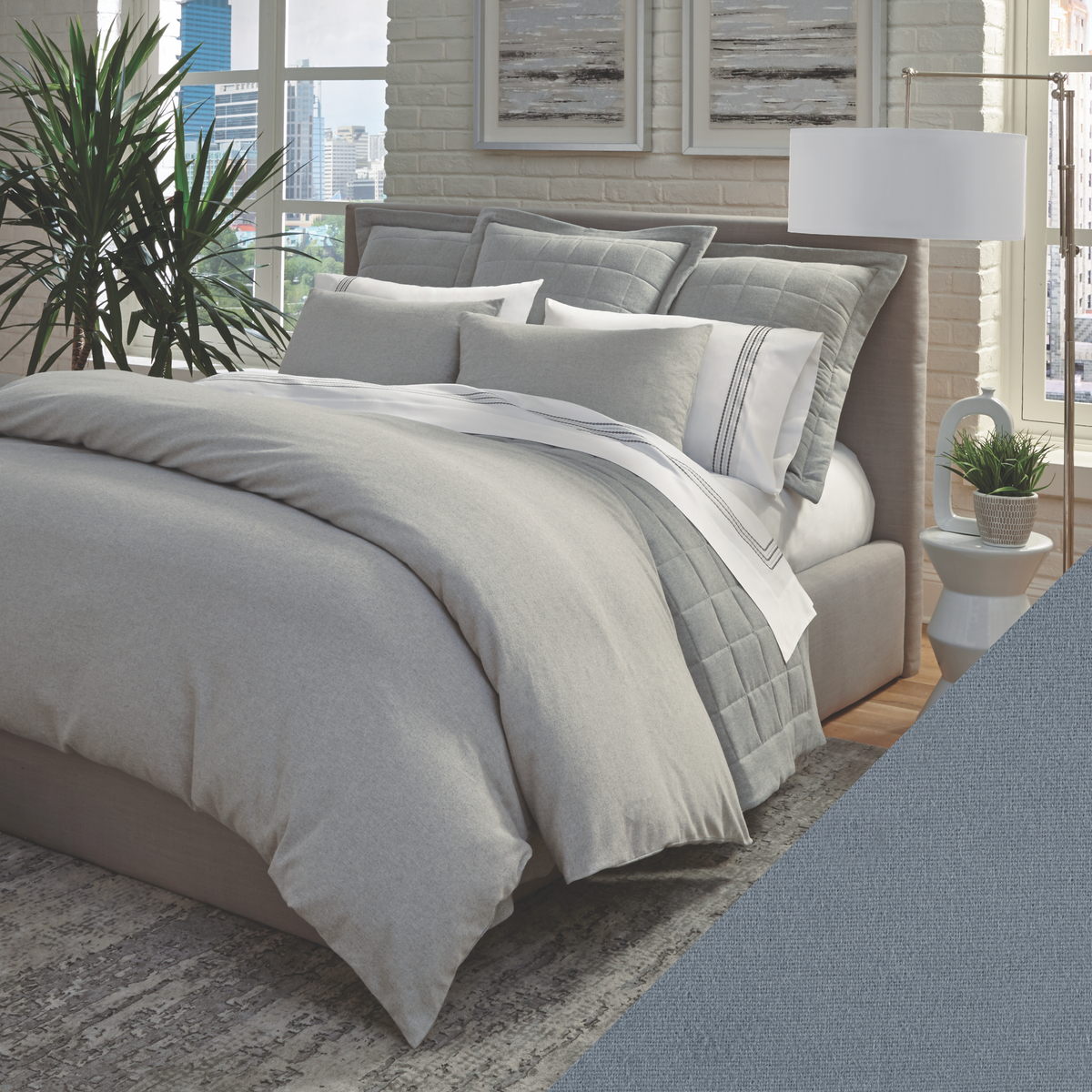 Home Treasures Jackson Bedding in Denim Solid