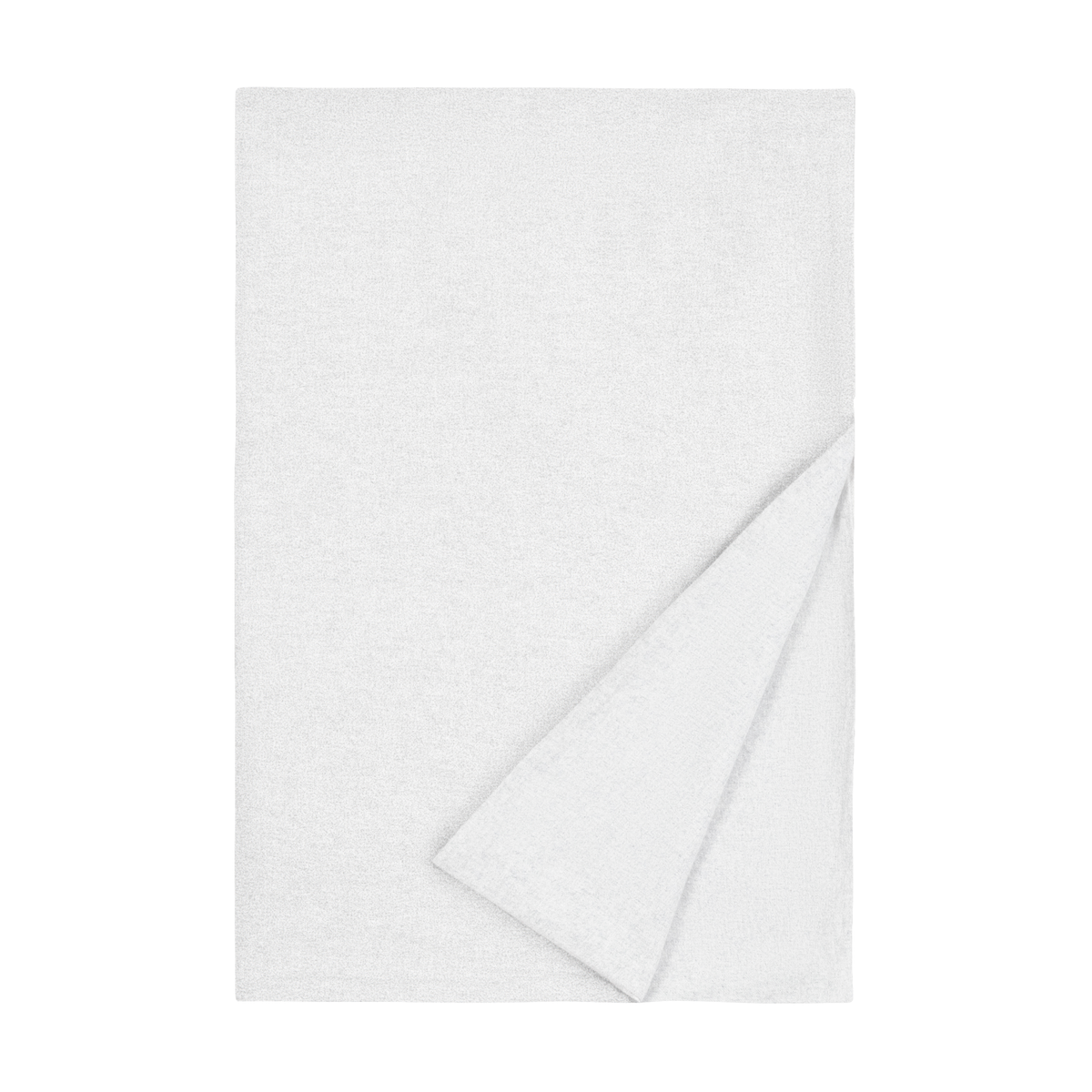 Folded Duvet Cover of Home Treasures Jackson Bedding in Alpine White Solid