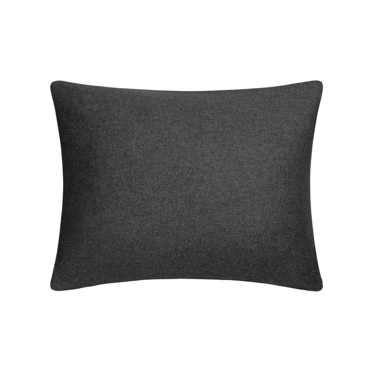 Sham Silo of Home Treasures Jackson Bedding in Charcoal Solid