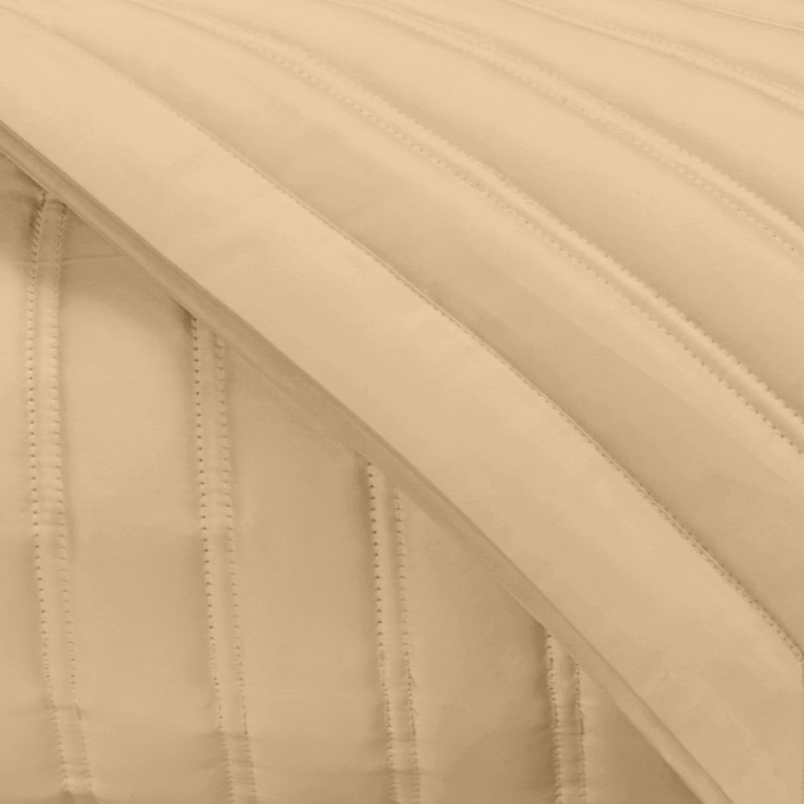 Stack Image of Home Treasures L'Avenue Royal Sateen Quilted Bedding in Color Gold