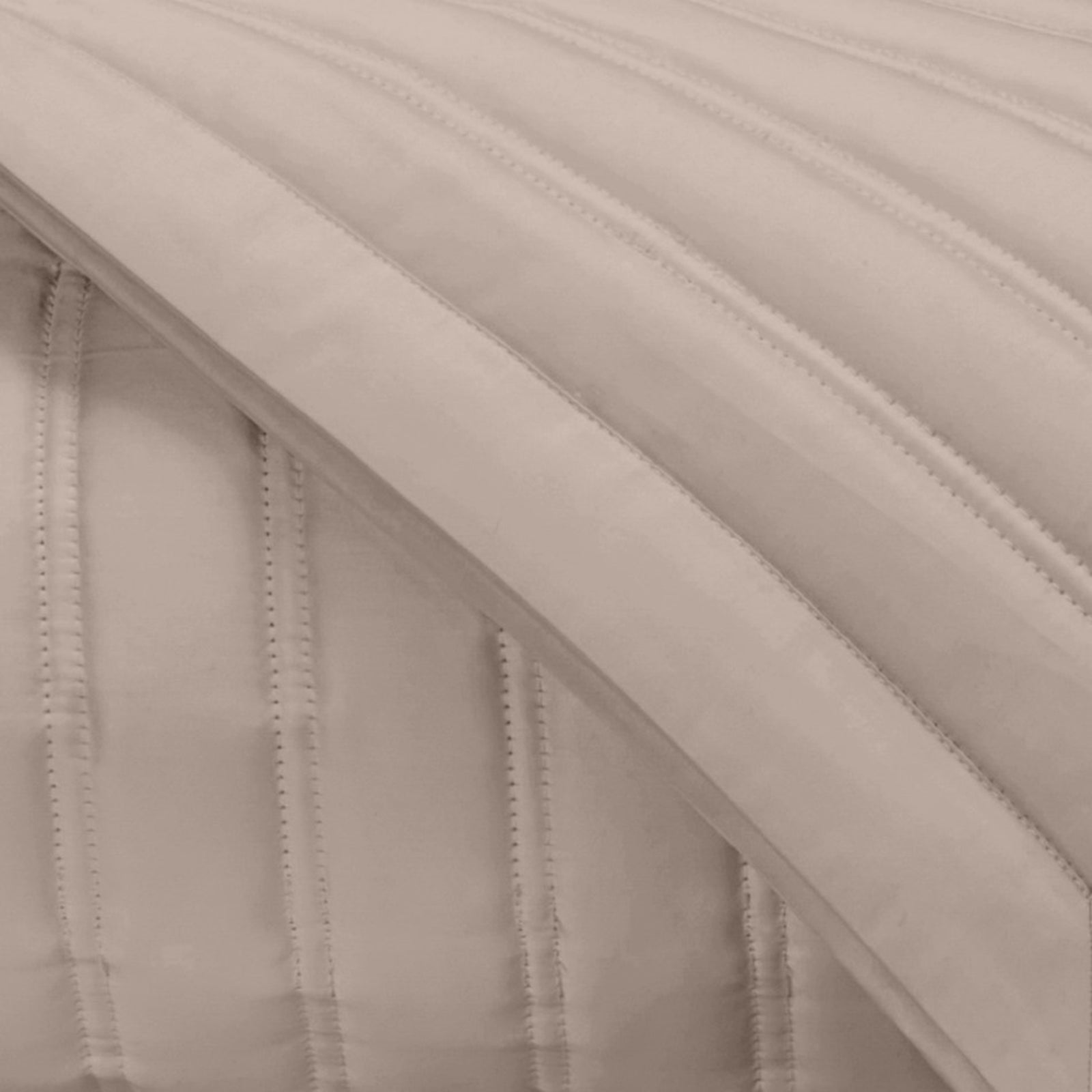 Stack Image of Home Treasures L'Avenue Royal Sateen Quilted Bedding in Color Mist Gray