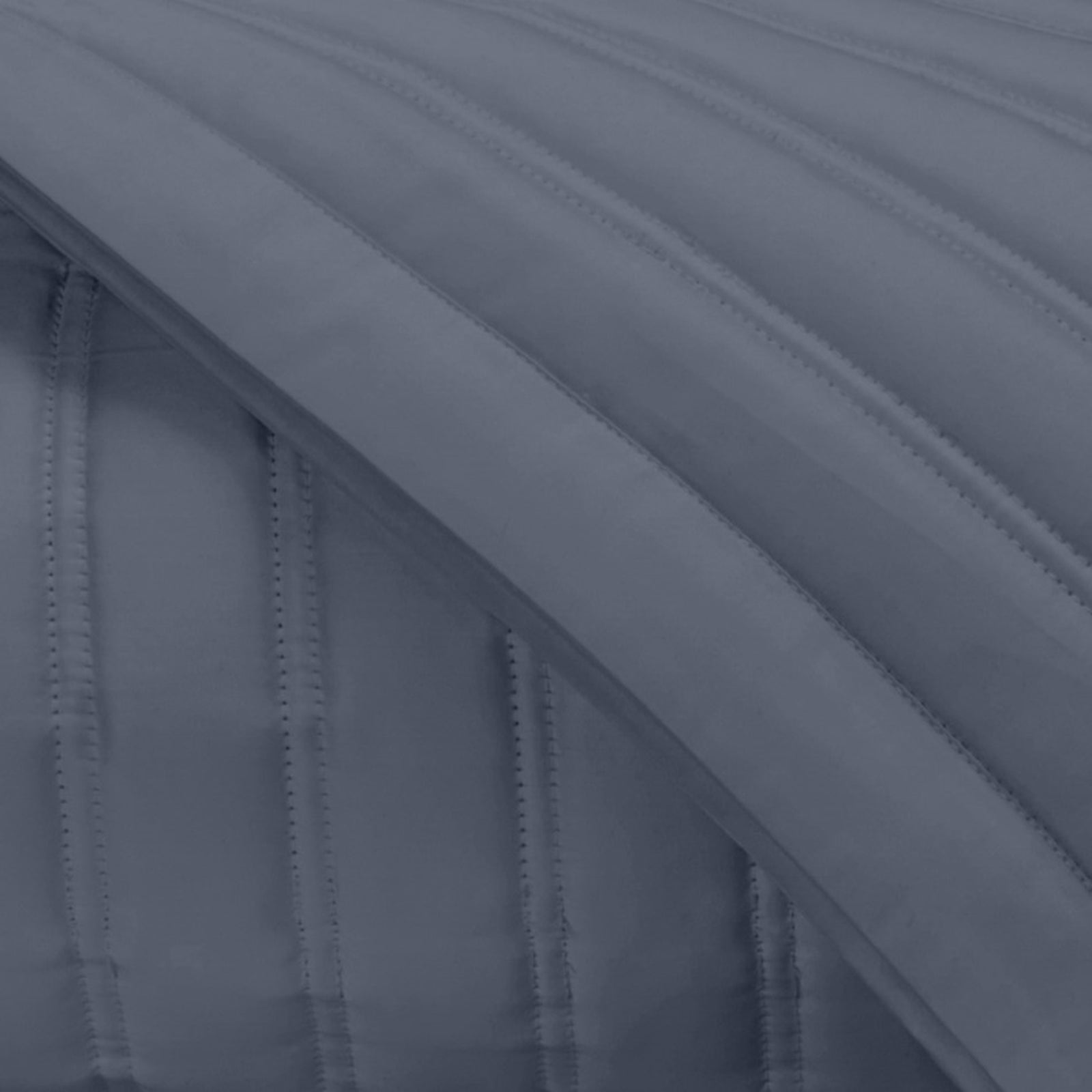 Stack Image of Home Treasures L'Avenue Royal Sateen Quilted Bedding in Color Stone Blue