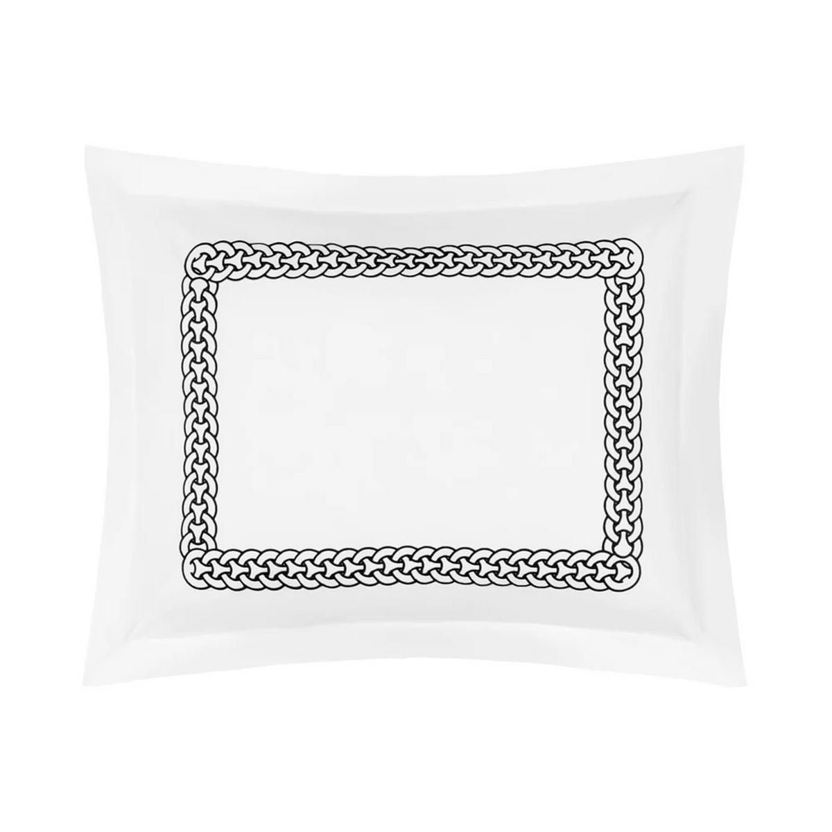 Sham Image of Home Treasures Links Bedding in Black Color