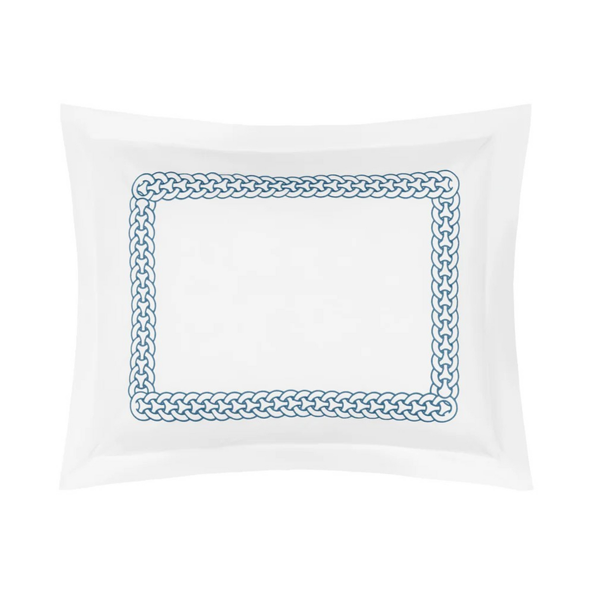 Sham Image of Home Treasures Links Bedding in Slate Blue Color