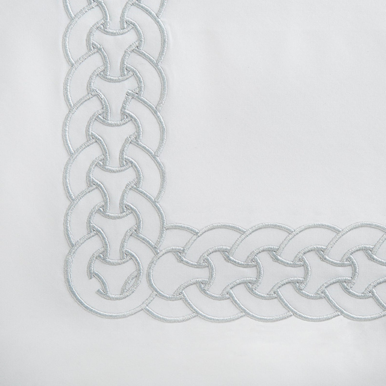 Silo Image of Home Treasures Links Bed Sheets in Silver Color