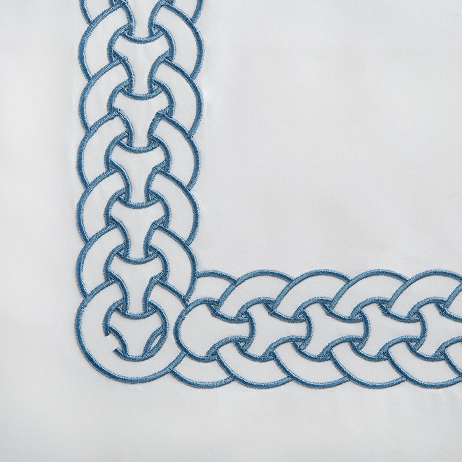 Silo Image of Home Treasures Links Bed Sheets in Slate Blue Color