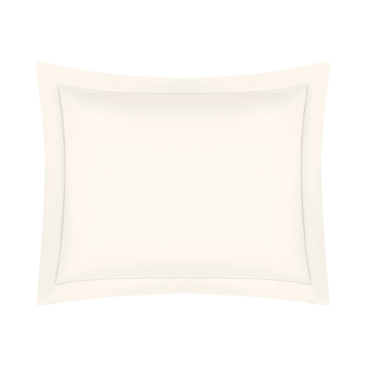 Sham of Home Treasures Perla Percale Bedding in Ivory Color