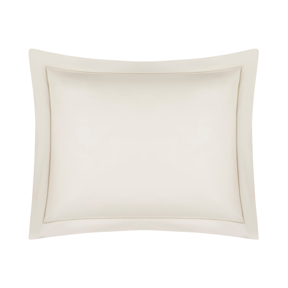 Sham of Home Treasures Perla Percale Bedding in Oyster Color