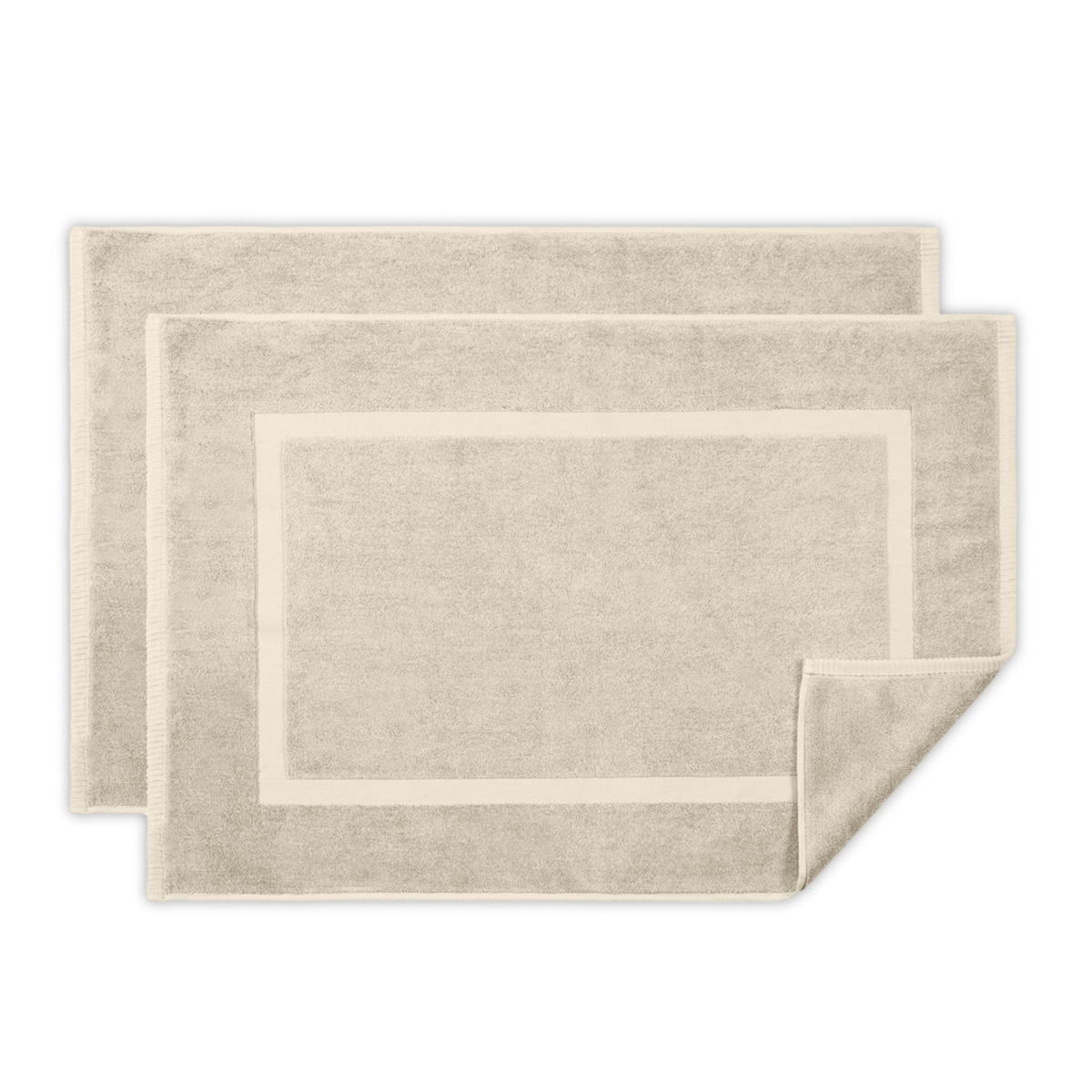 Home Treasures Riviera Bath Mats in Ivory Color