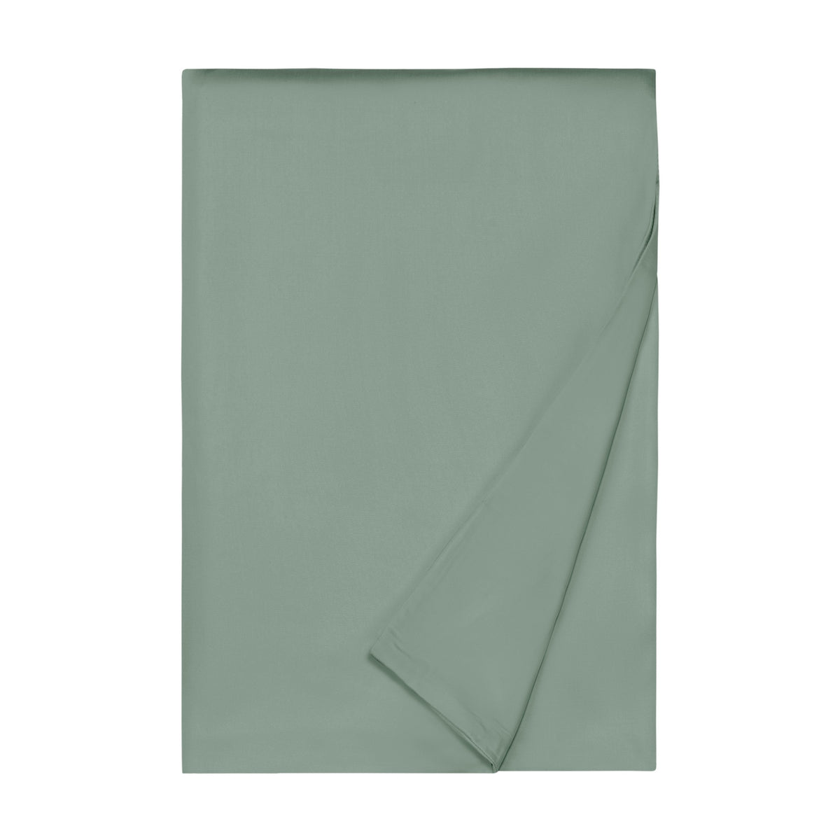 Folded Duvet Cover of Home Treasures Royal Sateen Bedding in Irish Winter color