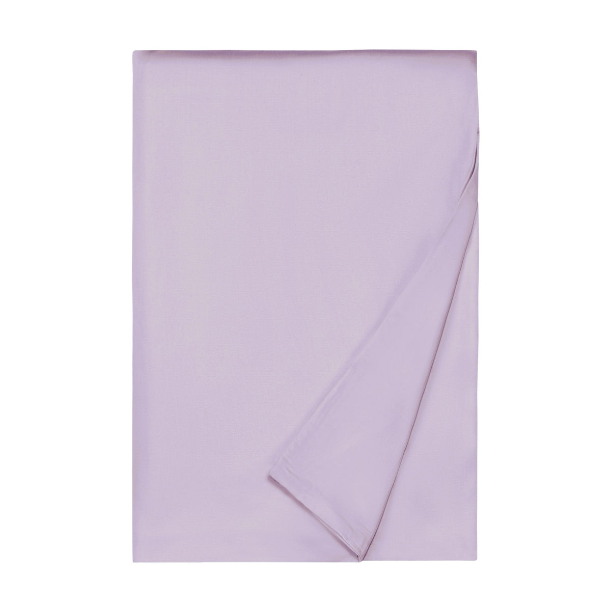 Folded Duvet Cover of Home Treasures Royal Sateen Bedding in Lilac color