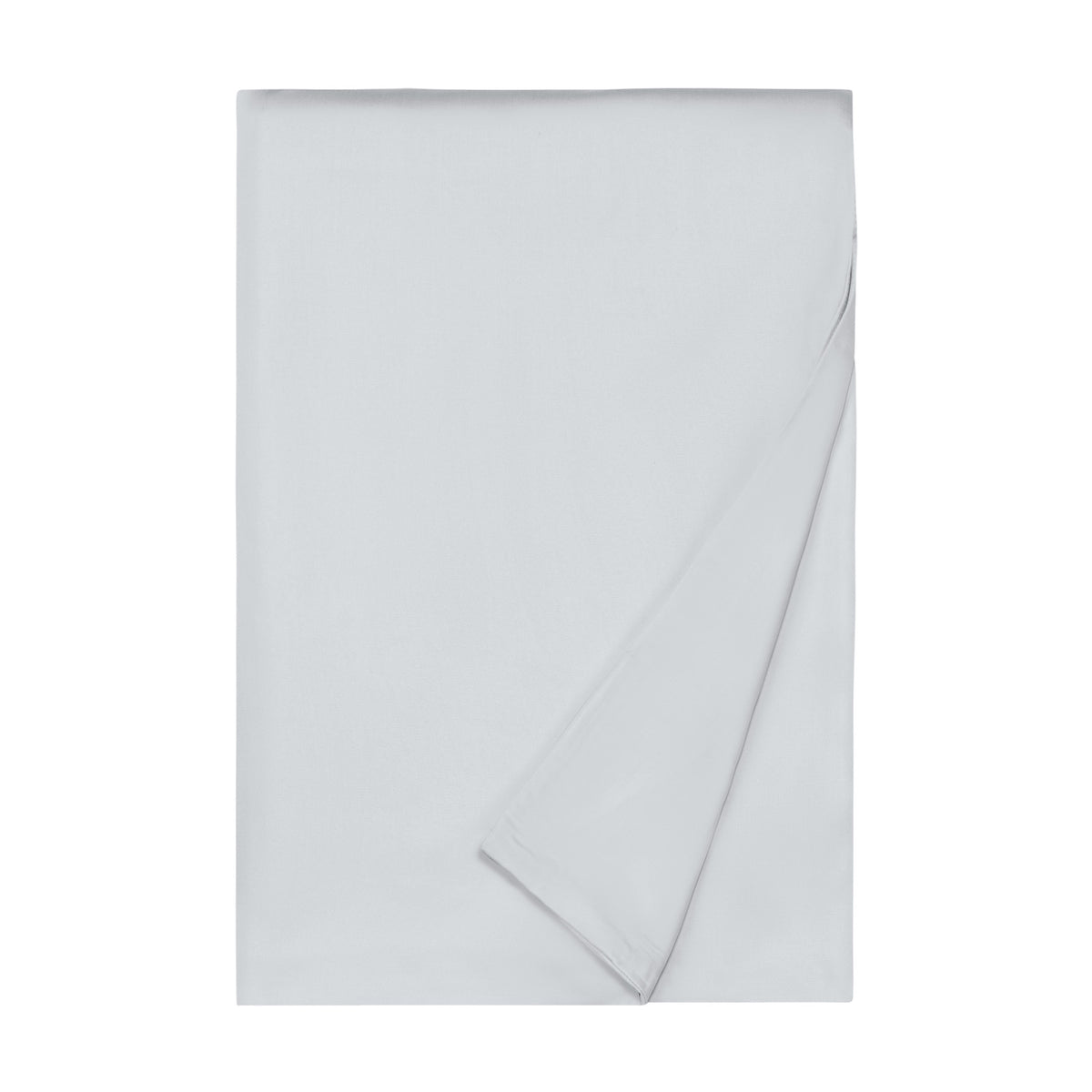 Folded Duvet Cover of Home Treasures Royal Sateen Bedding in Pebble color