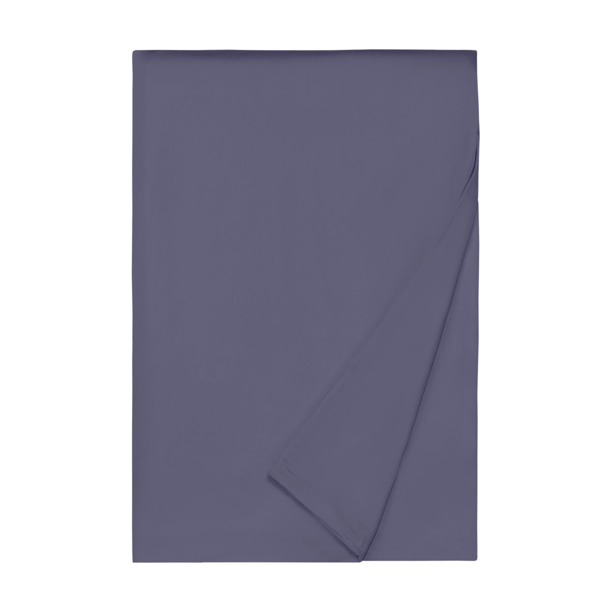 Folded Duvet Cover of Home Treasures Royal Sateen Bedding in Stone Blue color