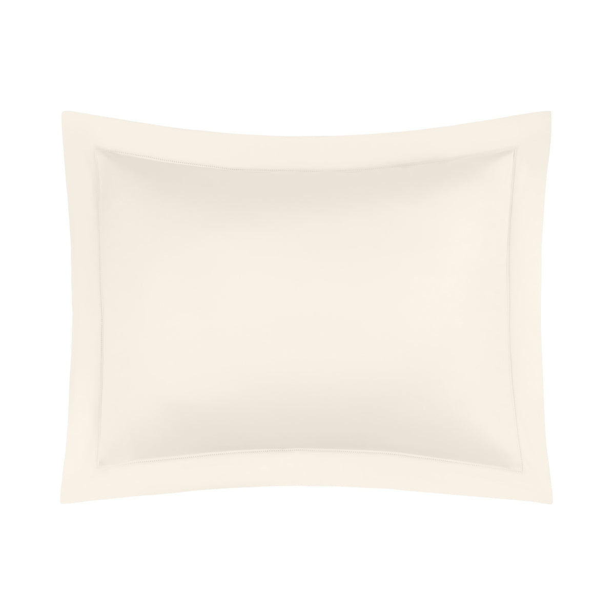 Sham Silo of Home Treasures Royal Sateen Bedding in Ivory color