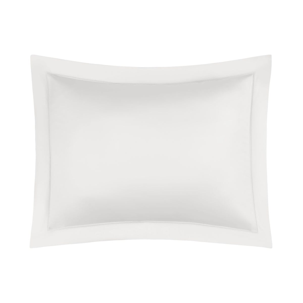 Sham Silo of Home Treasures Royal Sateen Bedding in Natural White color