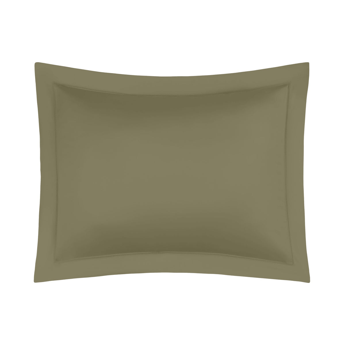 Sham Silo of Home Treasures Royal Sateen Bedding in Sage color