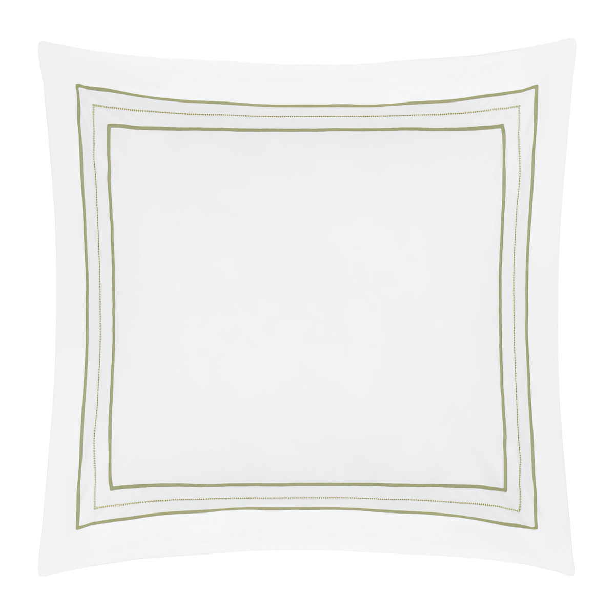 Euro Sham of Home Treasures Triad Bedding in White/Piana Color