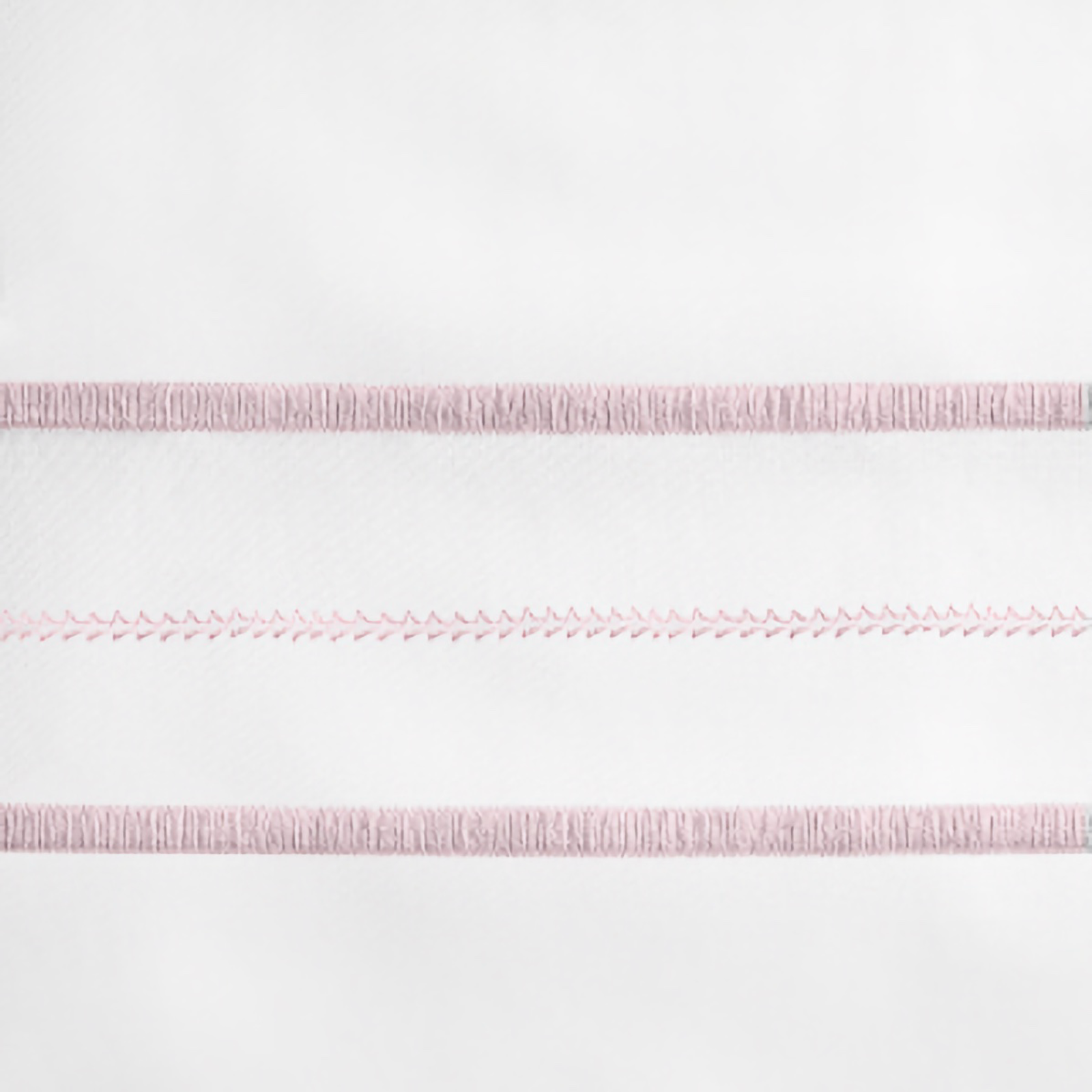 Lifestyle Image of Home Treasures Triad Bedding with White/Incenso Lavender Swatch