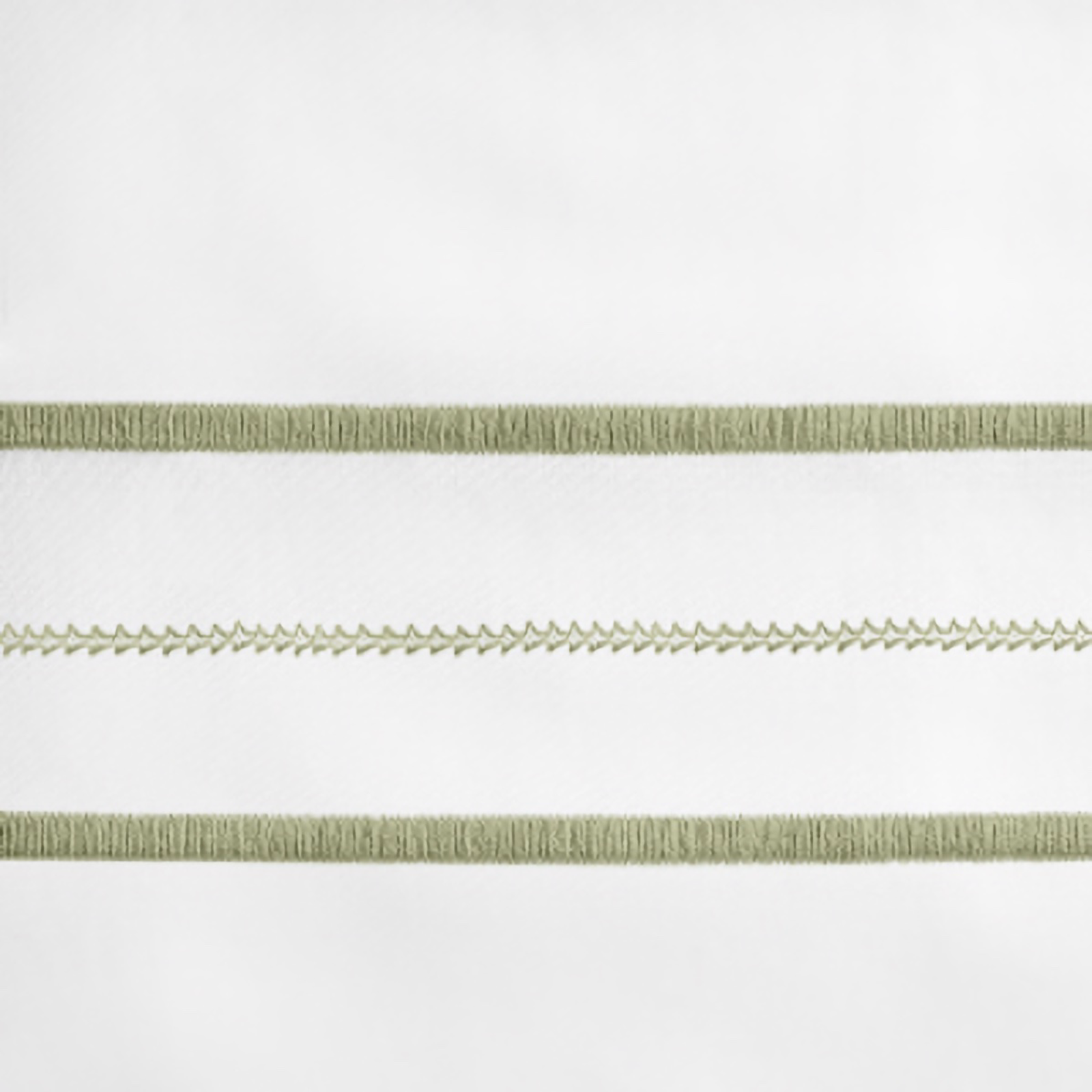 Lifestyle Image of Home Treasures Triad Bedding with White/Piana Swatch