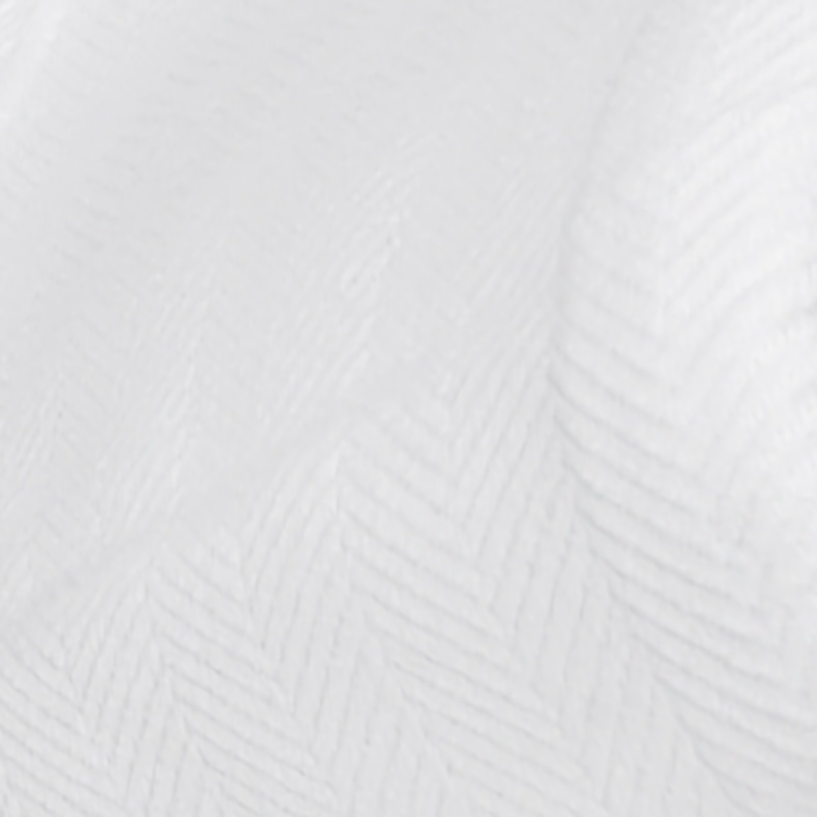 Folded Lands Downunder Capri Herringbone Cotton Blanket in White  Color