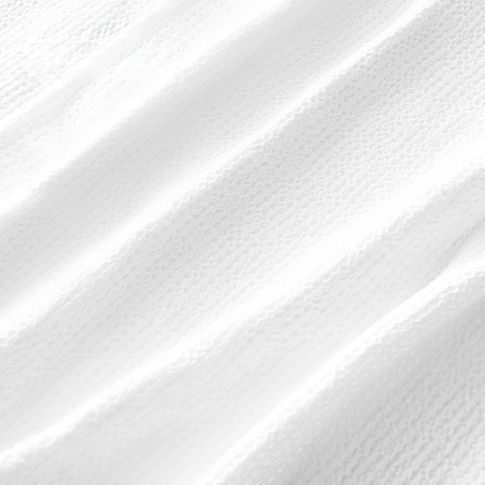 Folded Lands Downunder Warwick Cotton/Linen Waffle Blanket in White Color