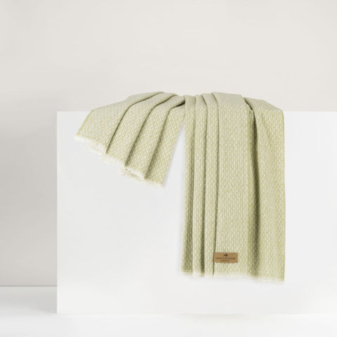 Lands Downunder Hudson Valley Throw - White Sage featured image