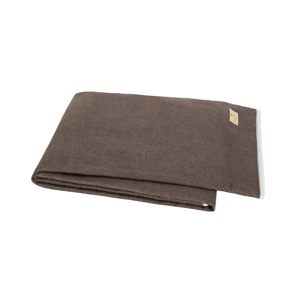 Folded Lands Downunder Aspen Peaks Throw in Chocolate color