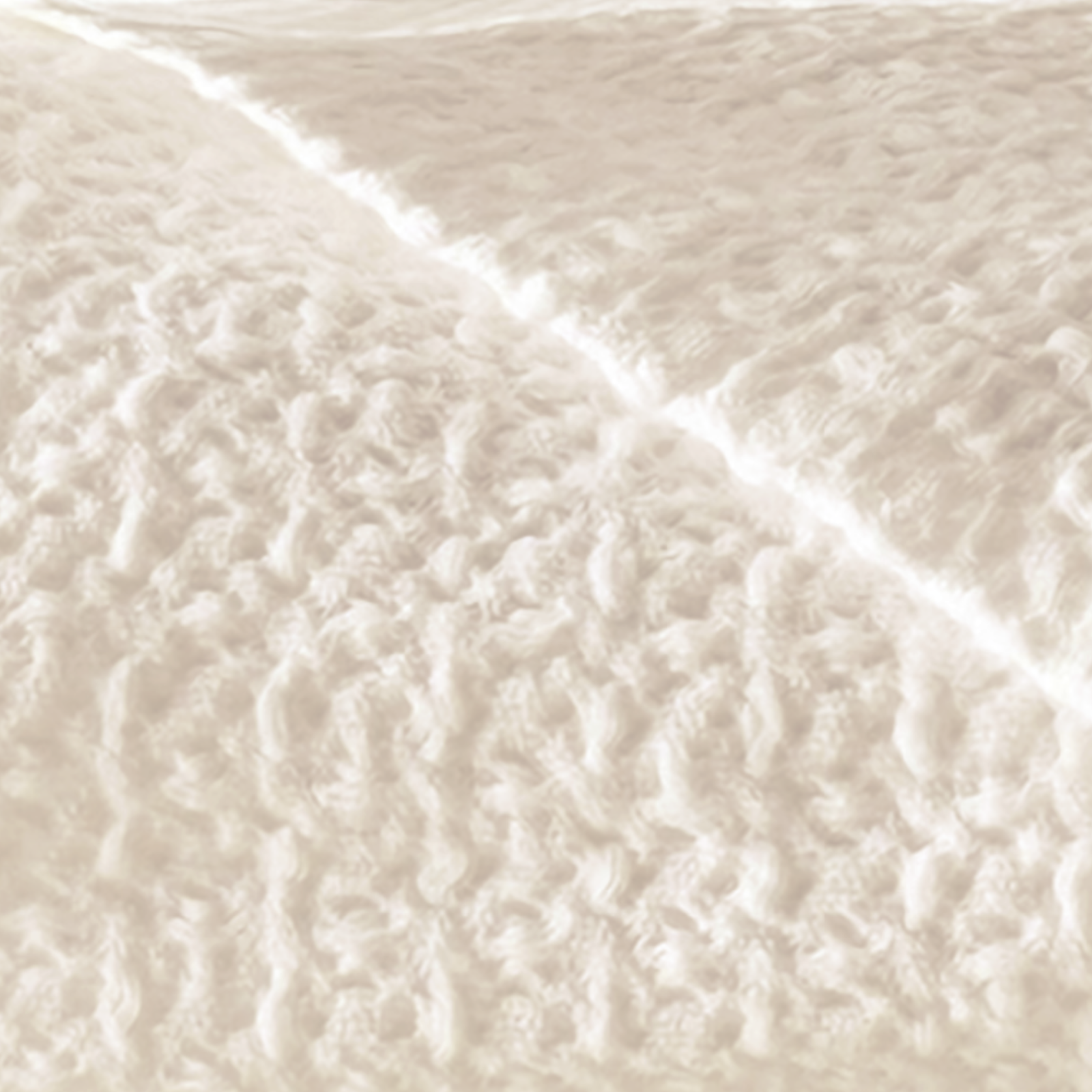 Folded Lands Downunder Greenwich Cotton Blanket in Off-White Color