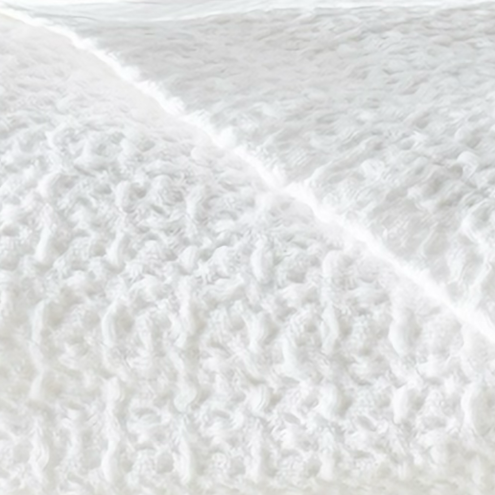 Folded Lands Downunder Greenwich Cotton Blanket in White Color