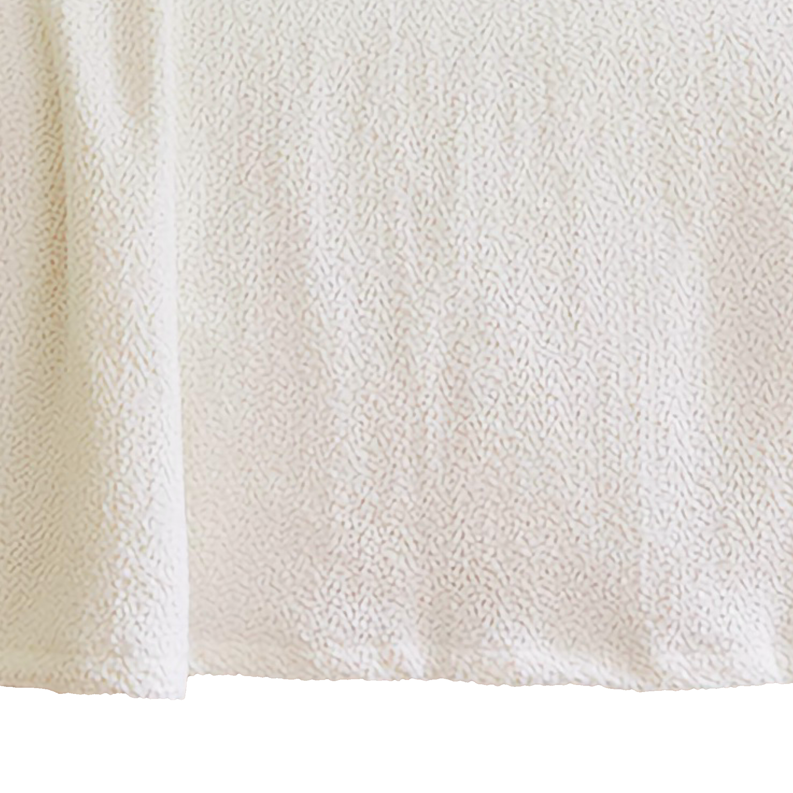 Bed with Lands Downunder Hunter Cotton Blanket in Off-White Color