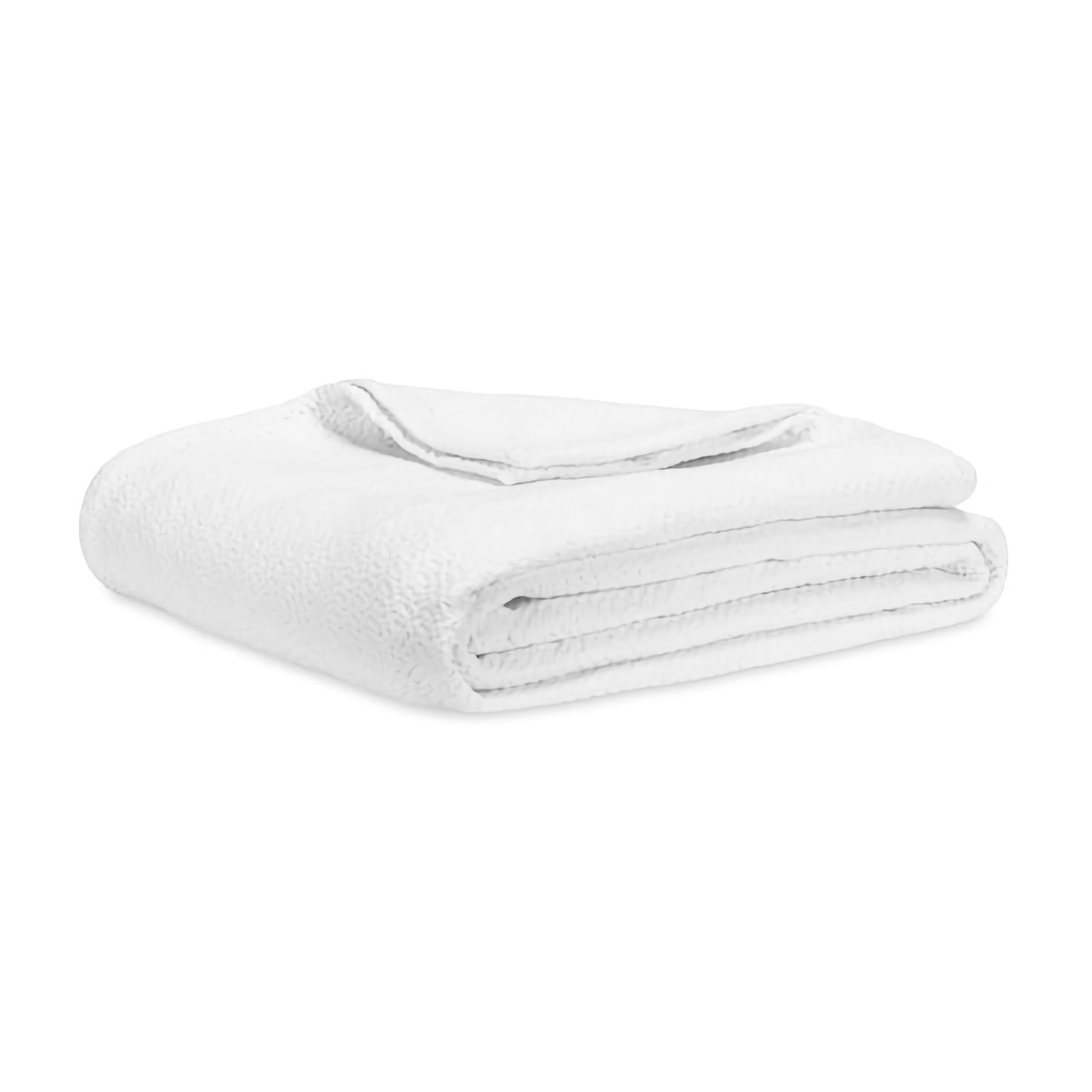 Folded Lands Downunder Hunter Cotton Blanket in White Color