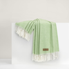 Lands Downunder Italian Herringbone Throw - Agave featured image