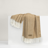 Lands Downunder Italian Herringbone Throw - Caramel featured image