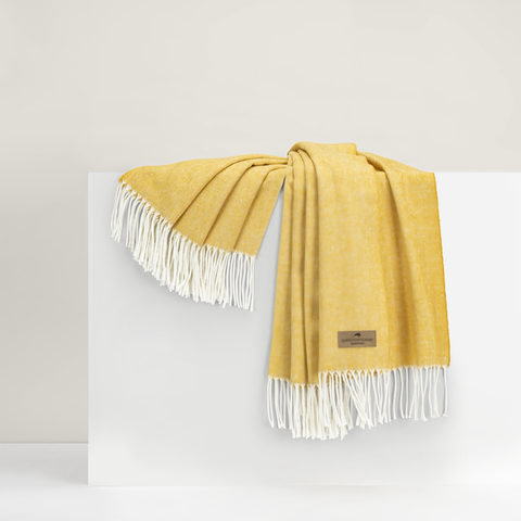 Lands Downunder Italian Herringbone Throw - Cider featured image