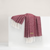 Lands Downunder Italian Herringbone Throw - Deep Merlot featured image