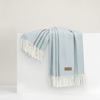 Lands Downunder Italian Herringbone Throw - Glacier featured image