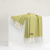Lands Downunder Italian Herringbone Throw - Lemongrass featured image